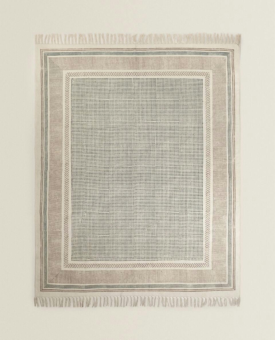 BLOCK PRINT RUG
