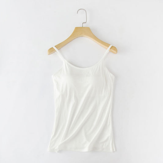 💕1 ACHETÉ = 1 OFFERT💕 Débardeur avec soutien-gorge intégré