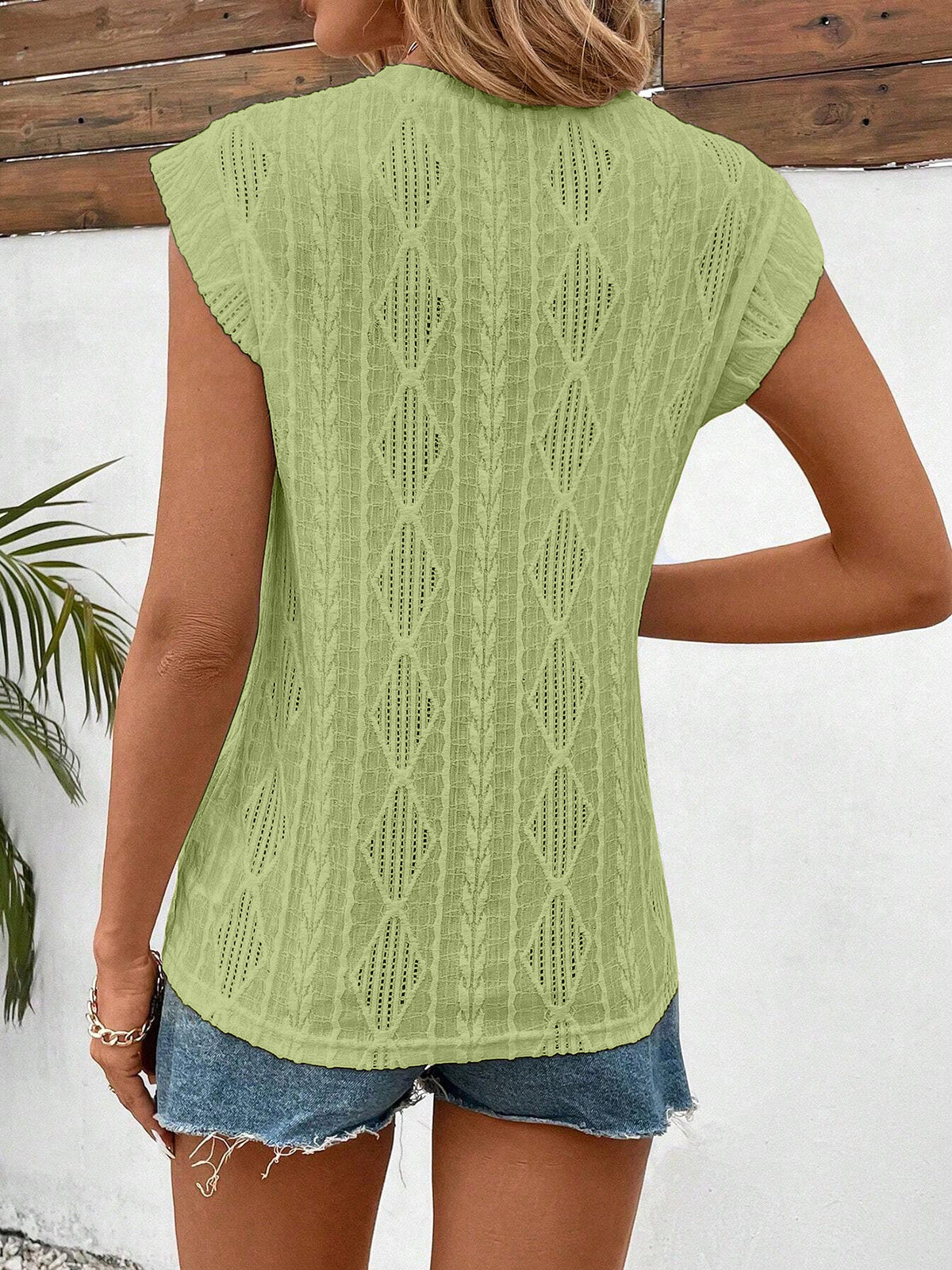 ✨T-shirt classique d'été jacquard à rayures pour femme
